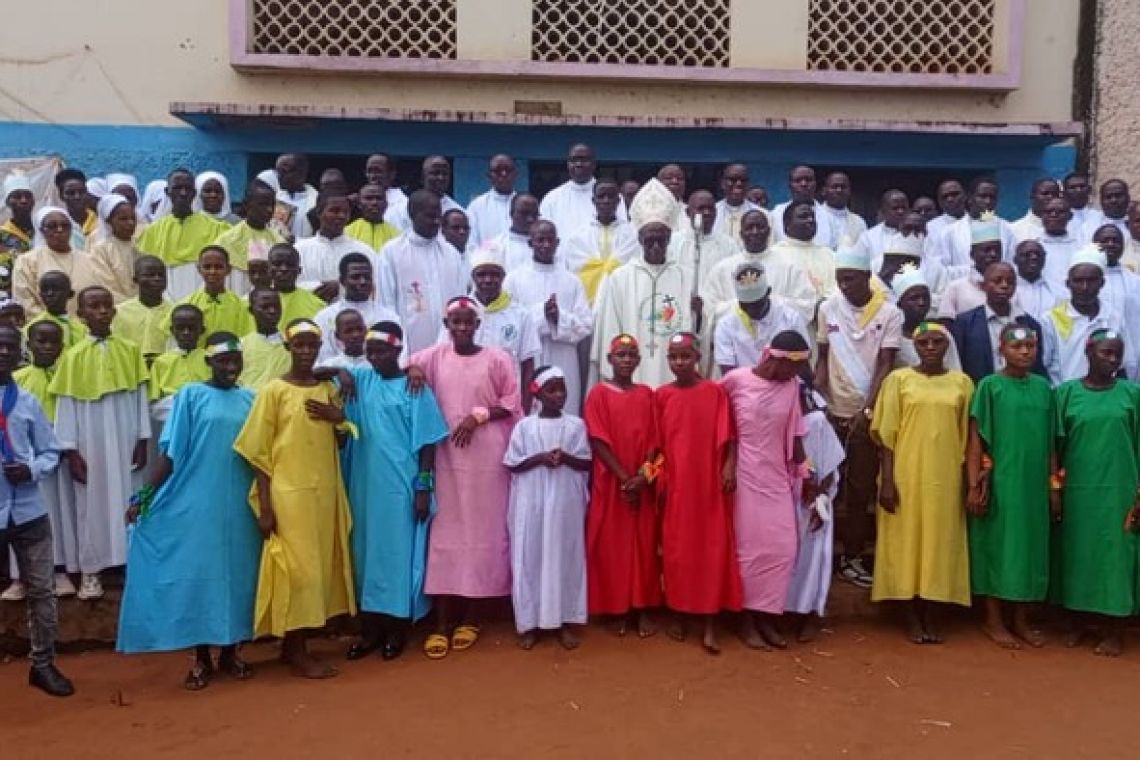 BUBANZA:  L'ENFANCE MISSIONNAIRE SOUFFLE SES  50 ANS AU SERVICE DE LA MISSION